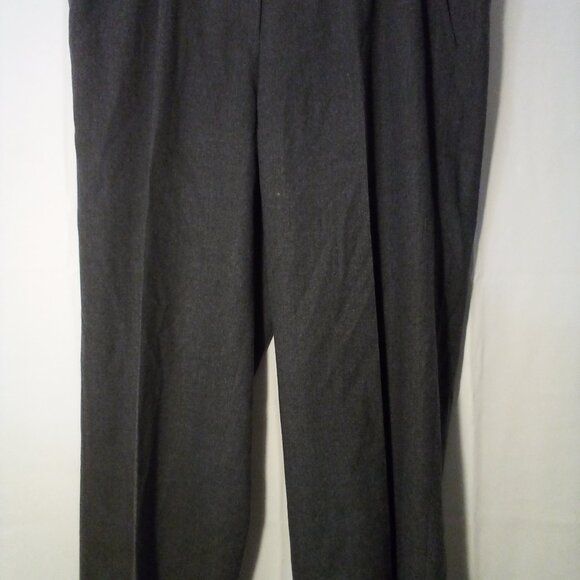 Talbots Pants Women 18W Wool Classic Fit Gray - Picture 5 of 15